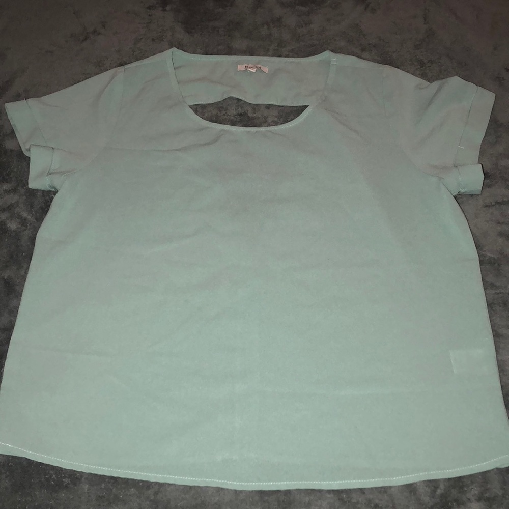 Turquoise Top